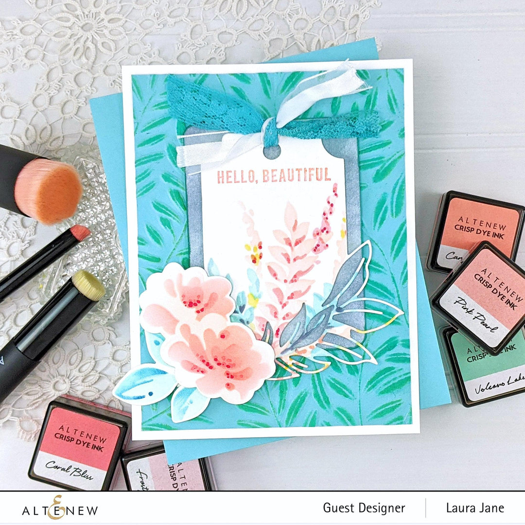 Altenew Stencil & Die Bundle Blobby Roses Stencil & Die Bundle