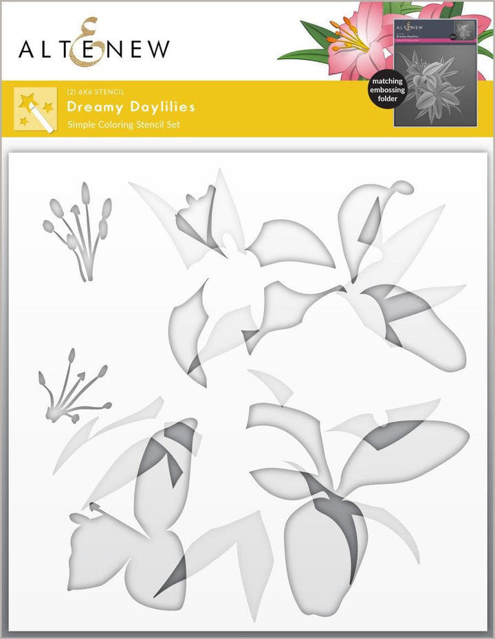 Altenew Stamp & Die Bundle Dreamy Daylilies