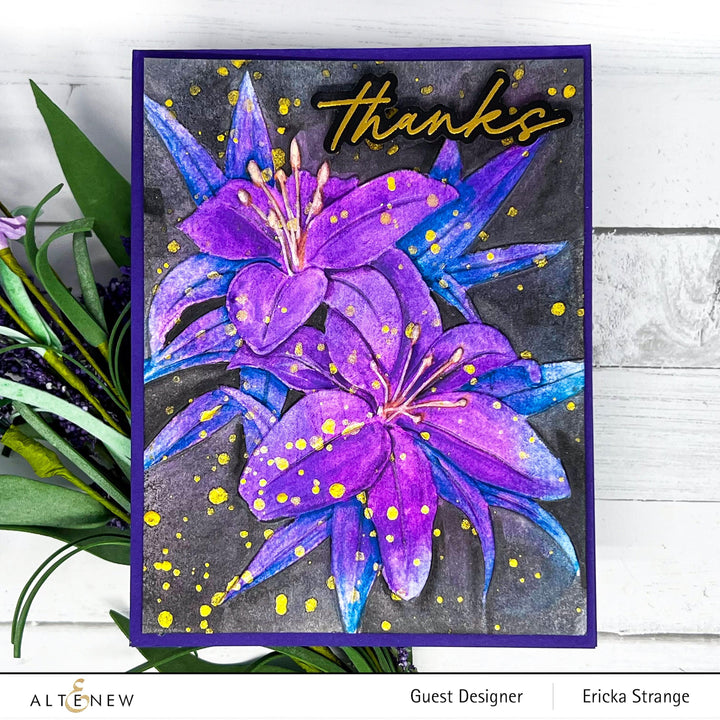 Altenew Stamp & Die Bundle Dreamy Daylilies