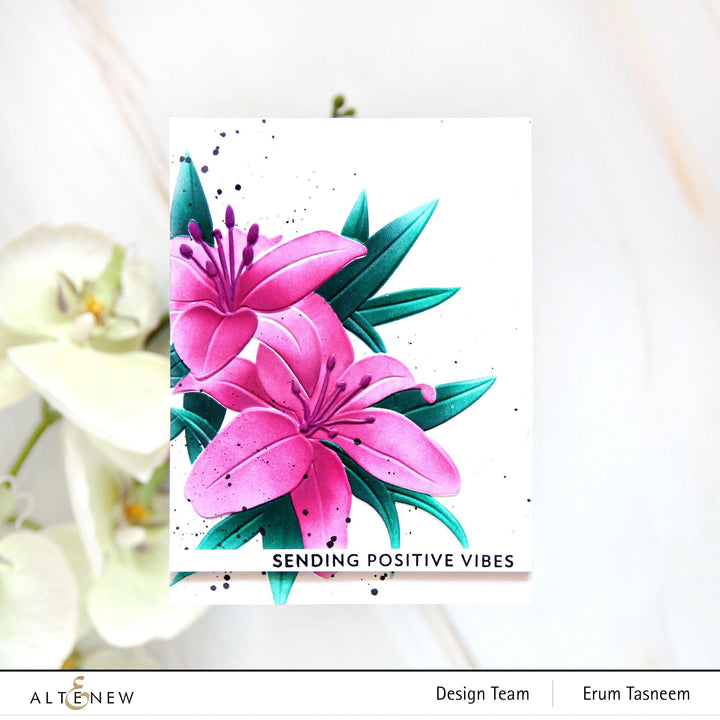 Altenew Stamp & Die Bundle Dreamy Daylilies
