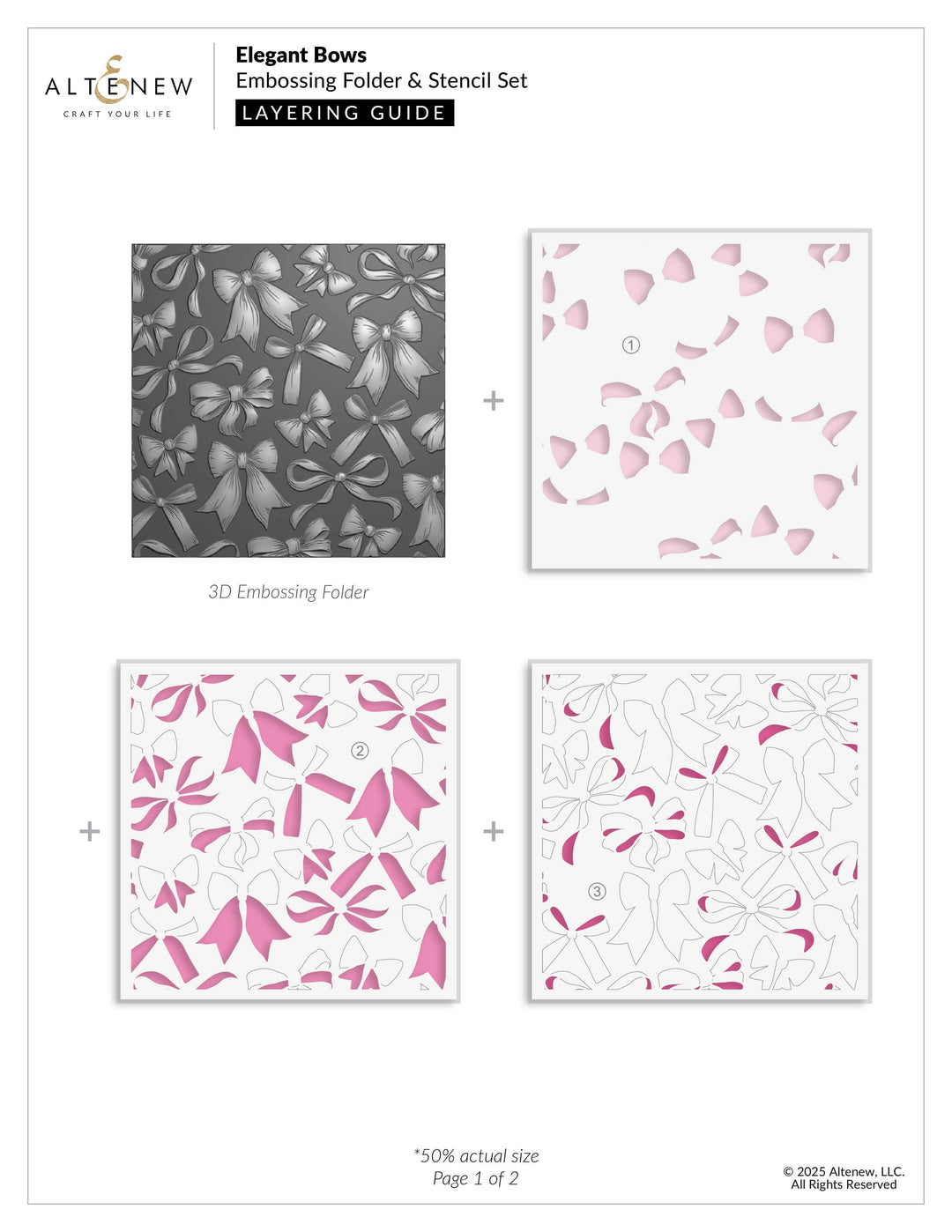 Altenew Elegant Bows