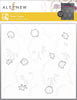Floral Cameo Simple Coloring Stencil Set (3 in 1)