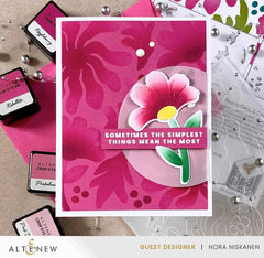 Altenew Stencil & Die & Embossing Folder Bundle Wild Flowers