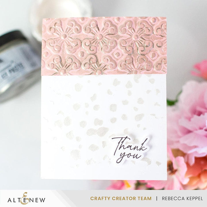 Dotted Pattern Background Stencil