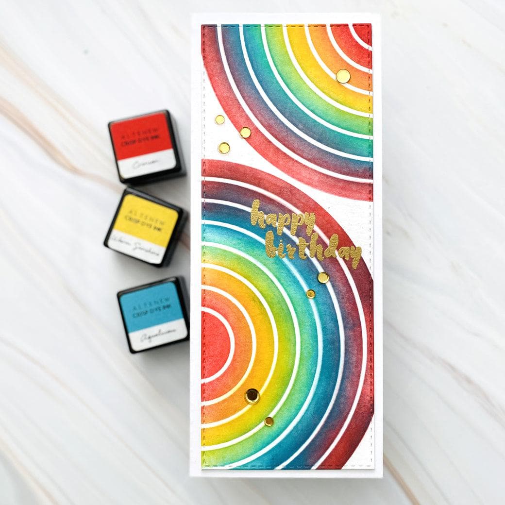 EXP Factors Stencil Double Rainbow Slim Stencil