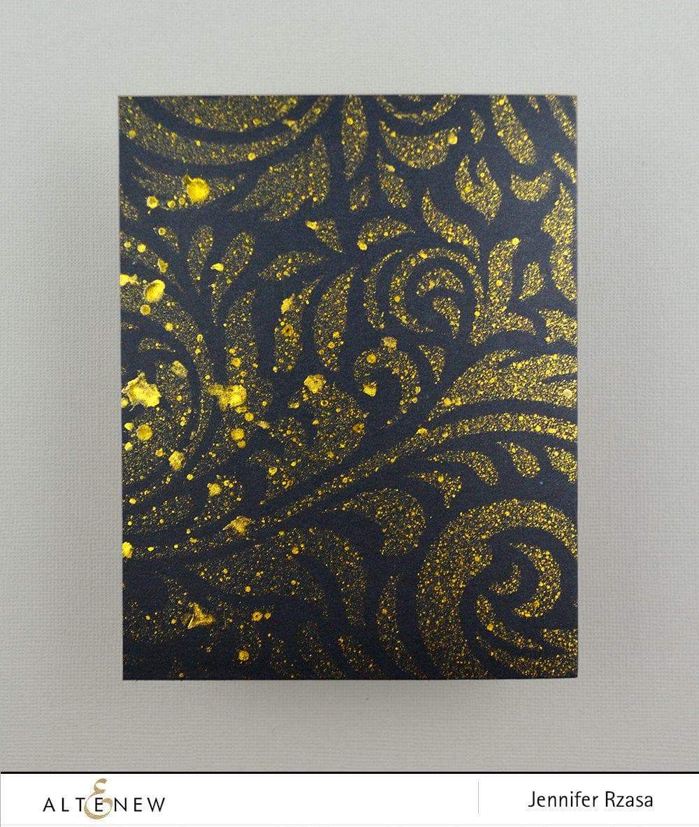 Photocentric Stencil Elegant Swirls Stencil