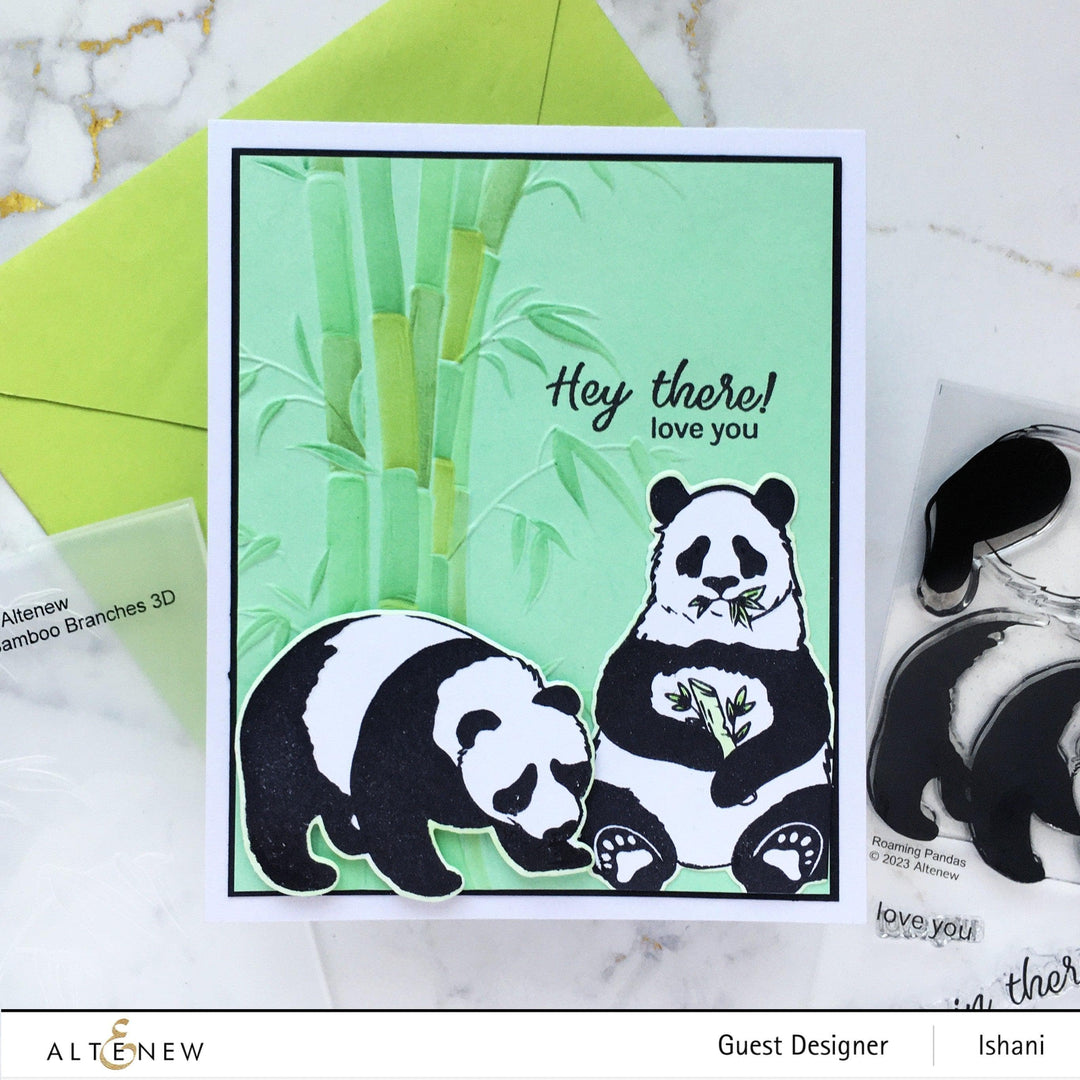 Altenew Stamp & Die Bundle Bamboo Branches