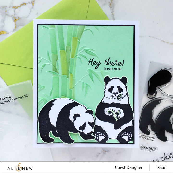 Altenew Stamp & Die Bundle Bamboo Branches