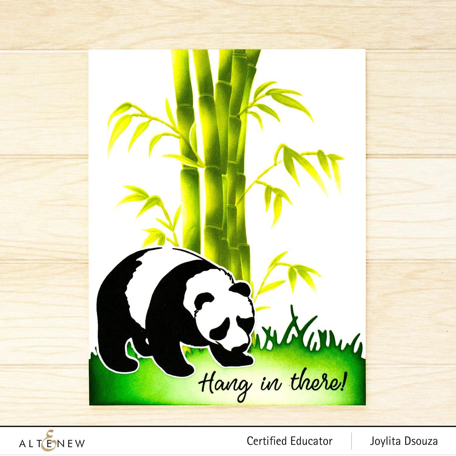 Bamboo Branches: Stencil & Embossing Folder Bundle | Altenew