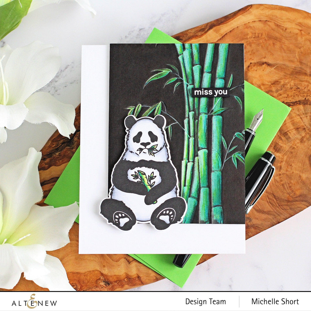 Altenew Stamp & Die Bundle Bamboo Branches