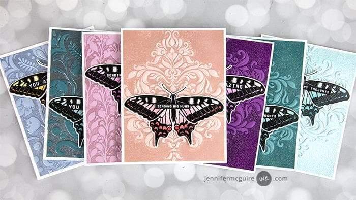 Altenew Stencil & Embossing Folder Bundle Beautiful Baroque Complete Bundle
