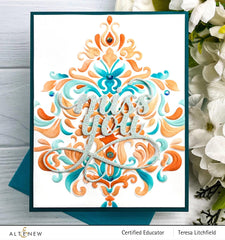 Altenew Stencil & Embossing Folder Bundle Beautiful Baroque Complete Bundle