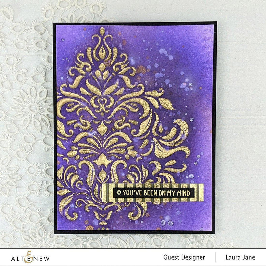 Altenew Stencil & Embossing Folder Bundle Beautiful Baroque Complete Bundle