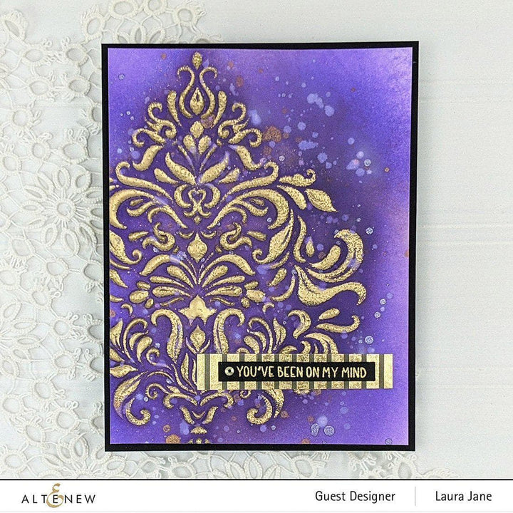 Altenew Stencil & Embossing Folder Bundle Beautiful Baroque Complete Bundle