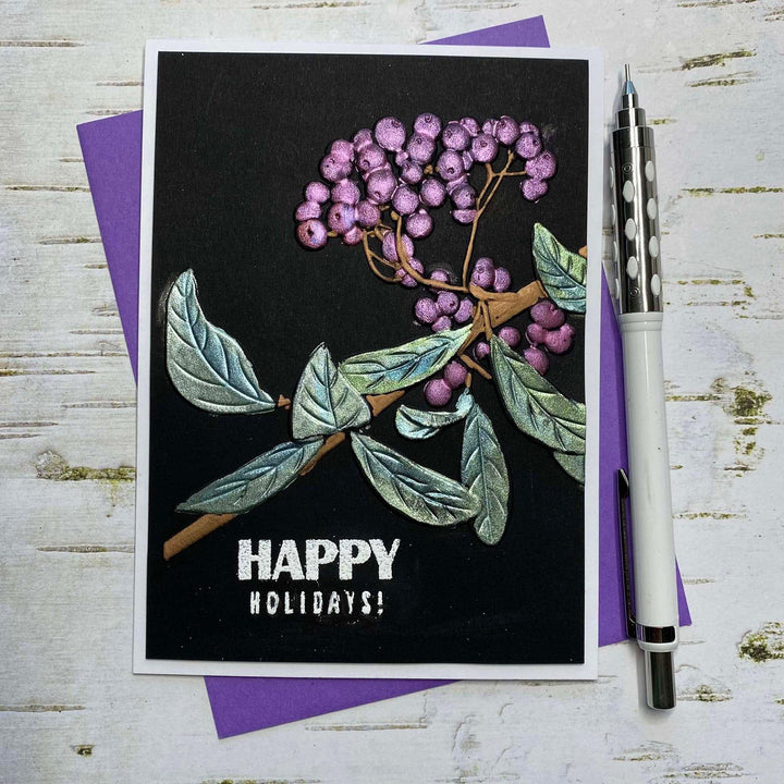 Altenew Stencil & Embossing Folder Bundle Berried Cotoneaster Complete Bundle