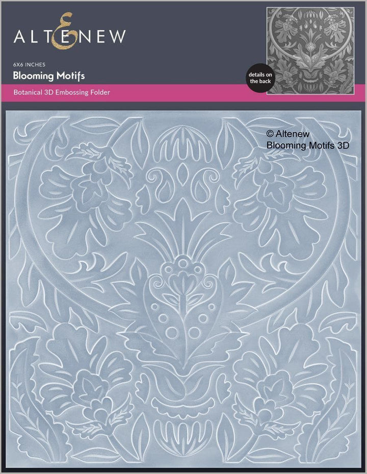 Altenew Elegant Motifsスタンプ・ダイ・フォルダーステンシル stencil