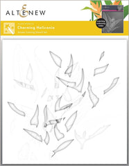 Altenew Stencil & Embossing Folder Bundle Charming Heliconia