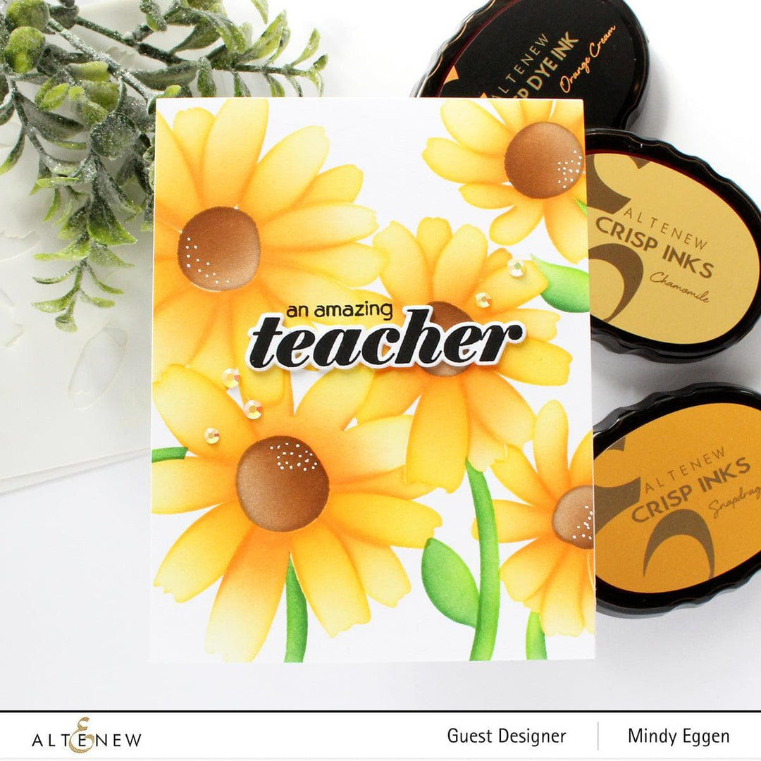 Altenew Stencil & Embossing Folder Bundle Daisies Complete Bundle