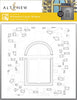 Enchanted Castle Window Simple Coloring Stencil Set (5 in 1)