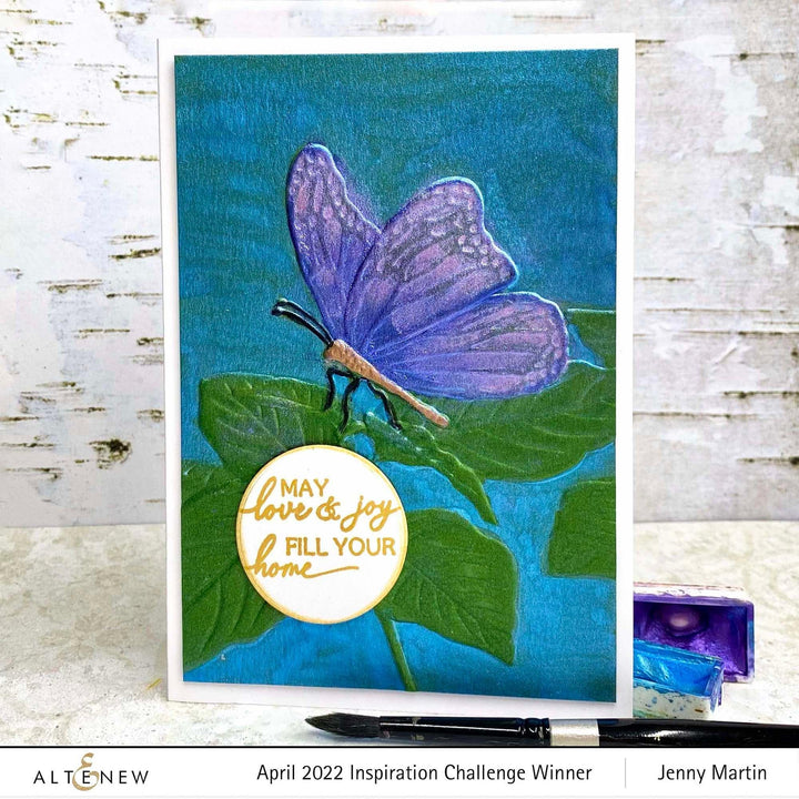 Altenew Stencil & Embossing Folder Bundle Gentle Butterfly Complete Bundle