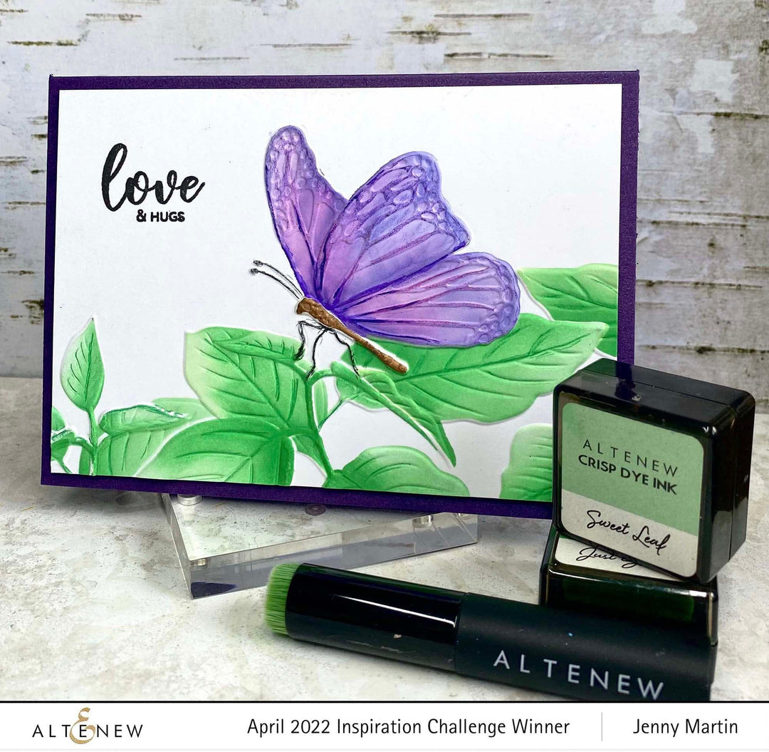 Altenew Stencil & Embossing Folder Bundle Gentle Butterfly Complete Bundle