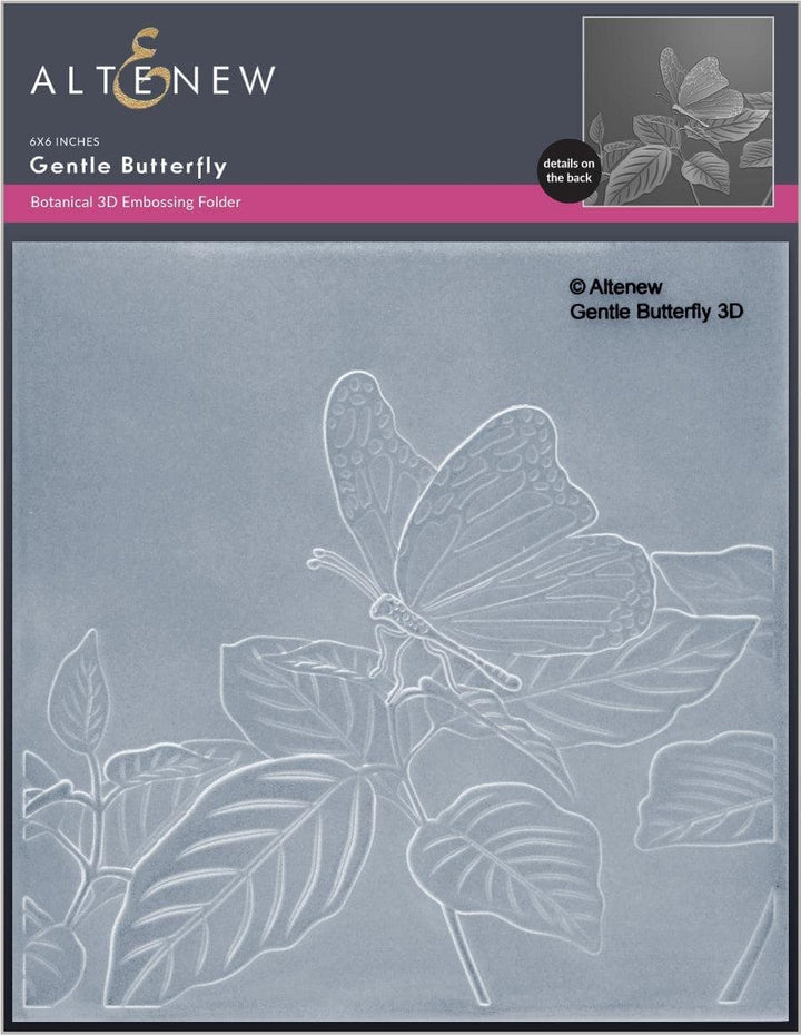 Altenew Stencil & Embossing Folder Bundle Gentle Butterfly
