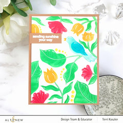 Altenew Stencil & Embossing Folder Bundle Imaginary Jungle Complete Bundle