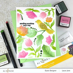 Altenew Stencil & Embossing Folder Bundle Imaginary Jungle Complete Bundle