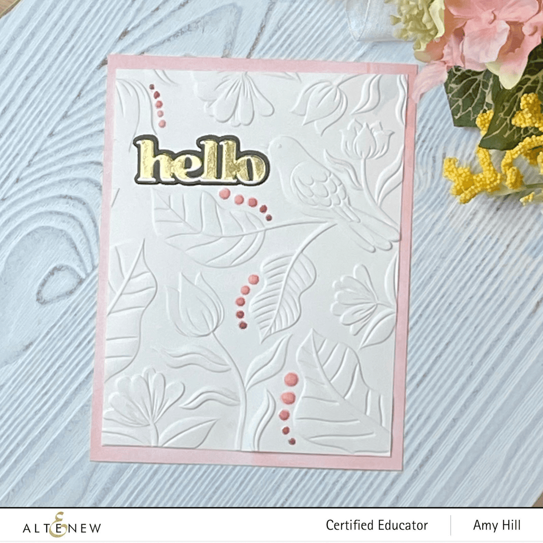 Altenew Stencil & Embossing Folder Bundle Imaginary Jungle Complete Bundle