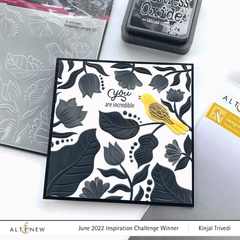 Altenew Stencil & Embossing Folder Bundle Imaginary Jungle Complete Bundle