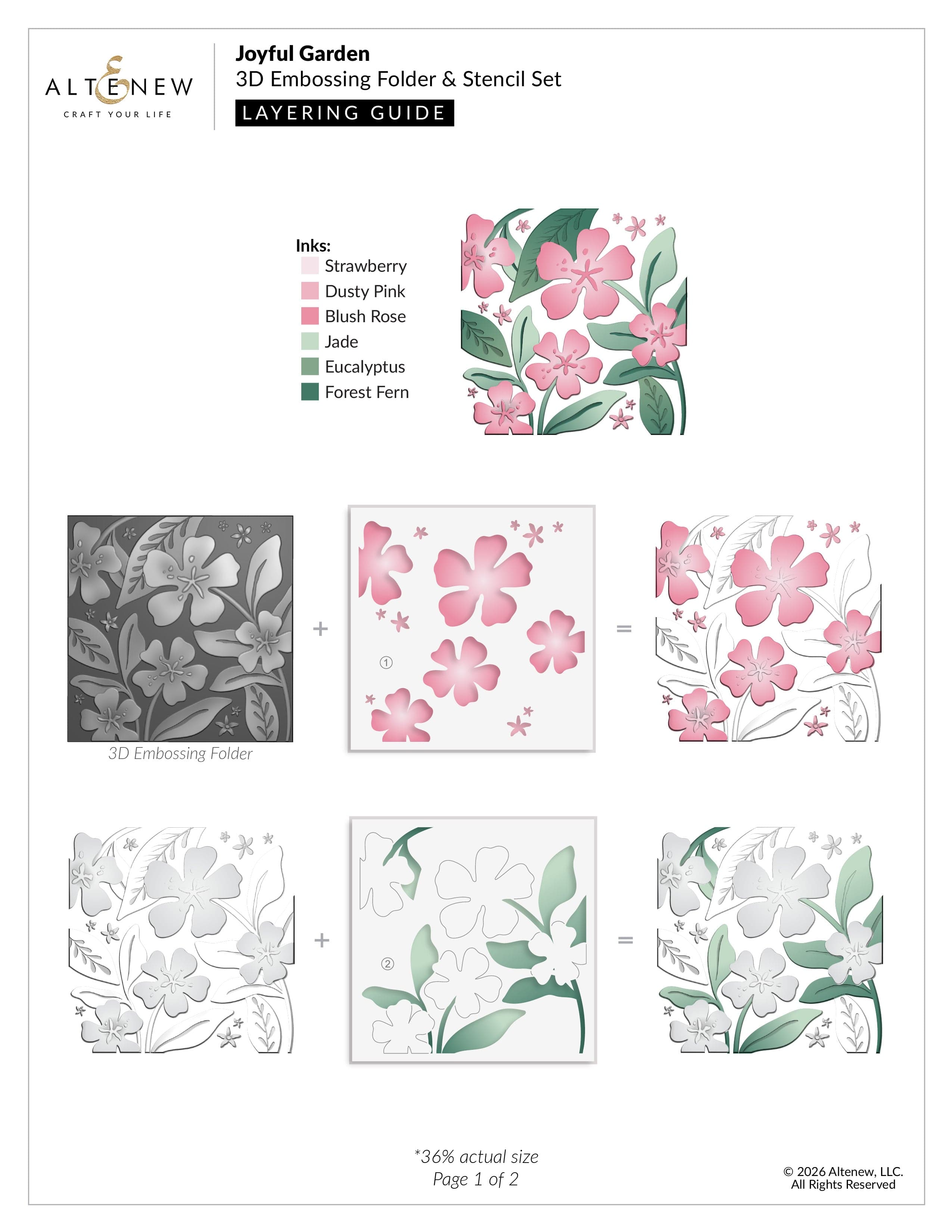 Joyful Garden | Altenew