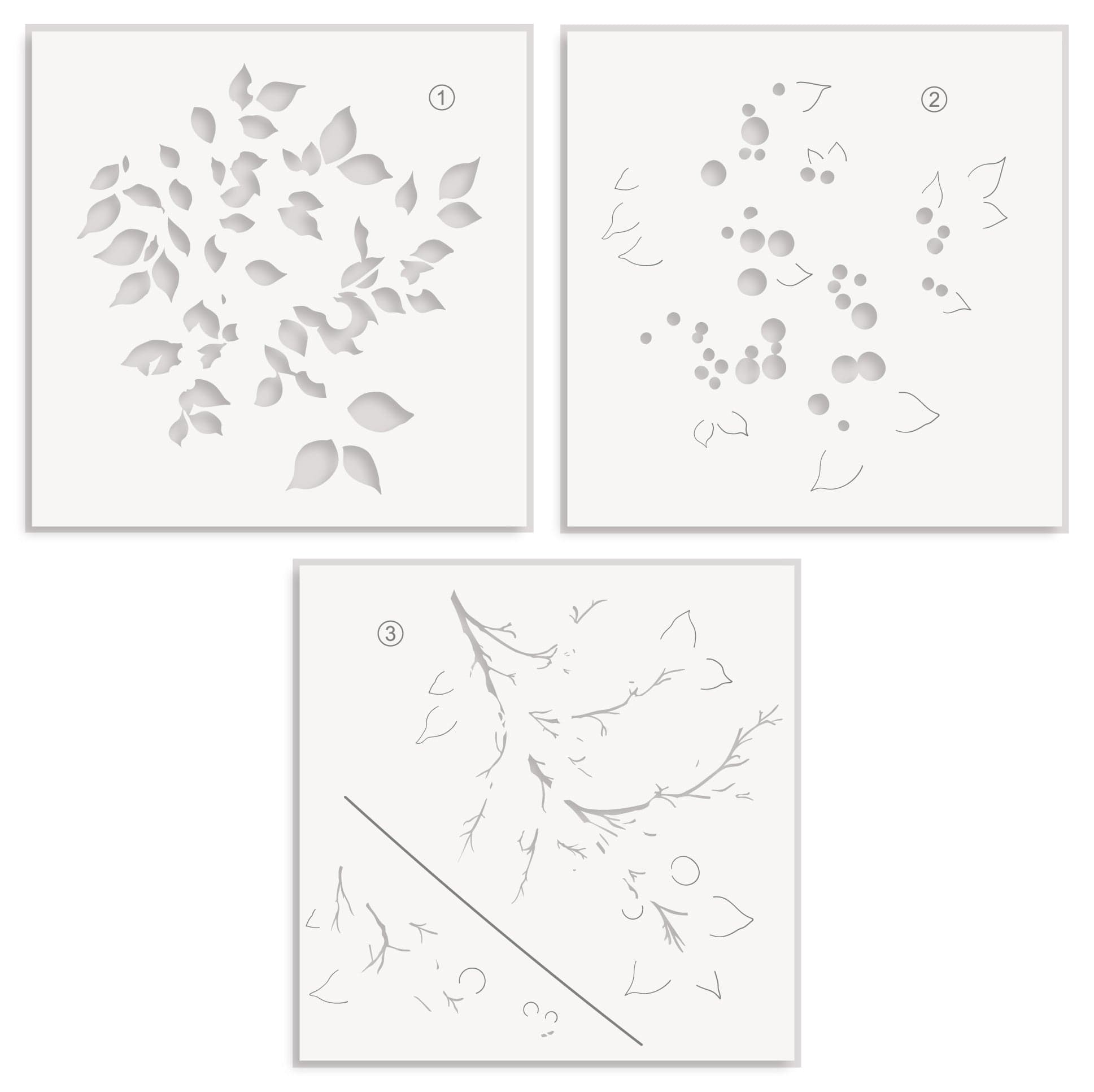 Lush Berry Branch: Embossing Folder & Stencil Bundle | Altenew