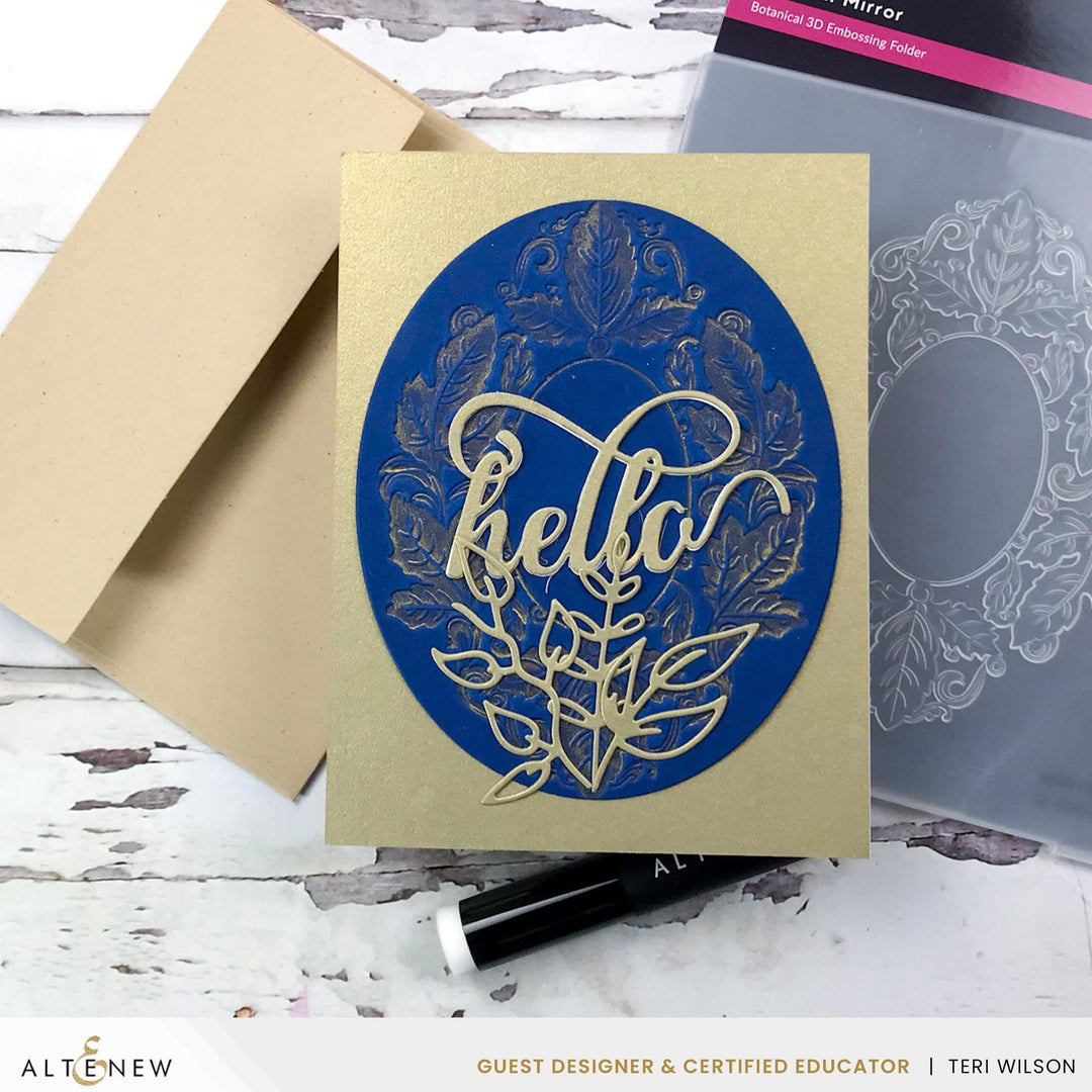 Altenew Stencil & Embossing Folder Bundle Magical Mirror