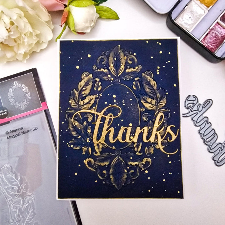 Altenew Stencil & Embossing Folder Bundle Magical Mirror