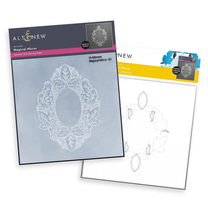 Altenew Stencil & Embossing Folder Bundle Magical Mirror