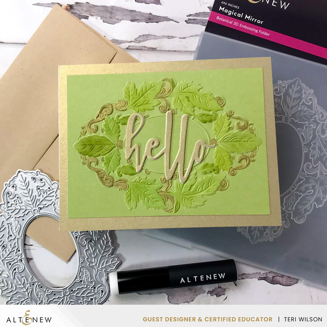 Altenew Stencil & Embossing Folder Bundle Magical Mirror