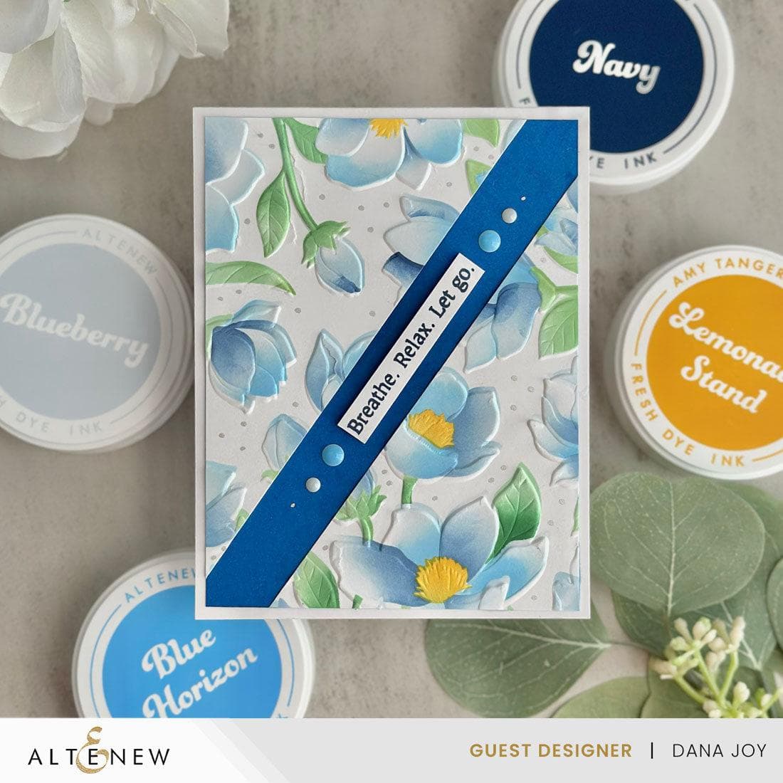Magnolia Dreams: Stencil & Embossing Folder Bundle | Altenew