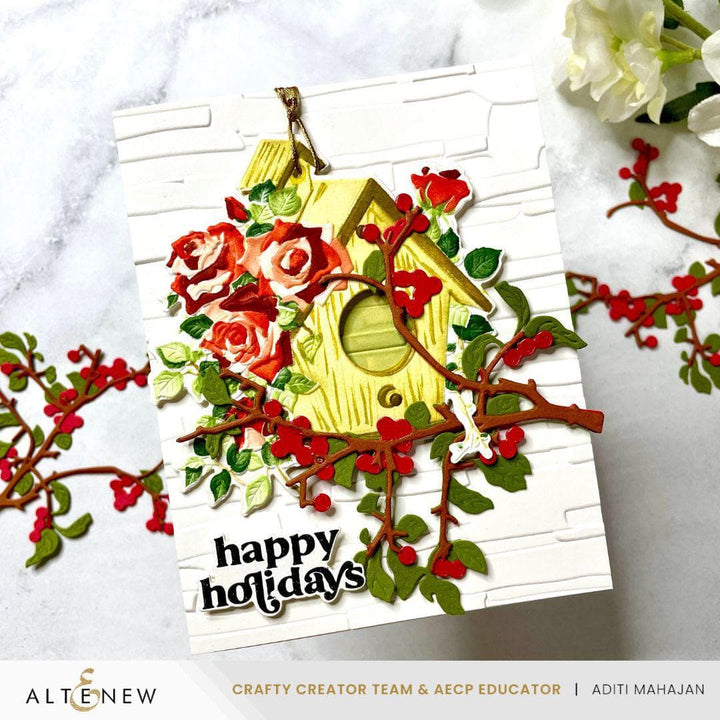 Rose Garden Birdhouse