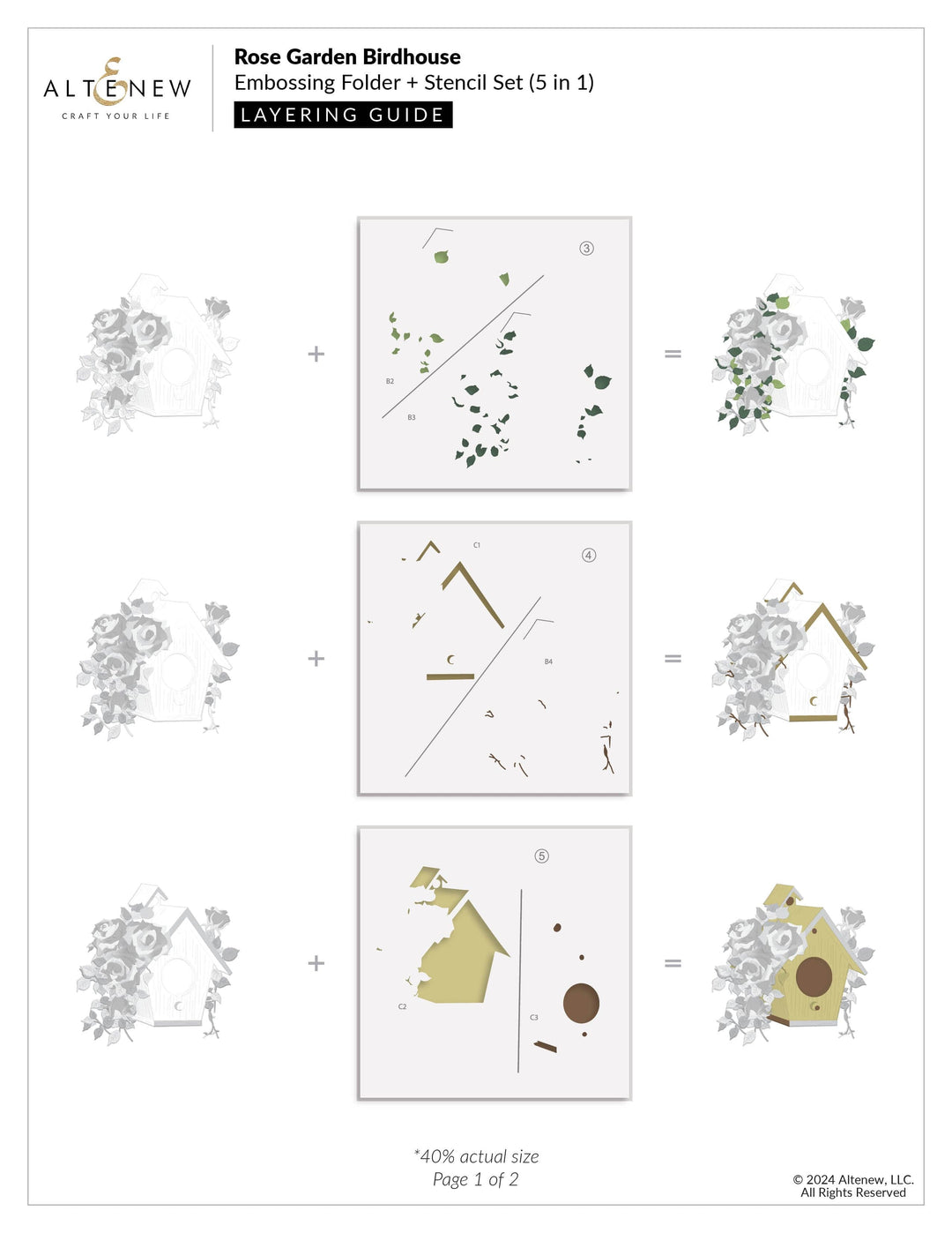 Rose Garden Birdhouse