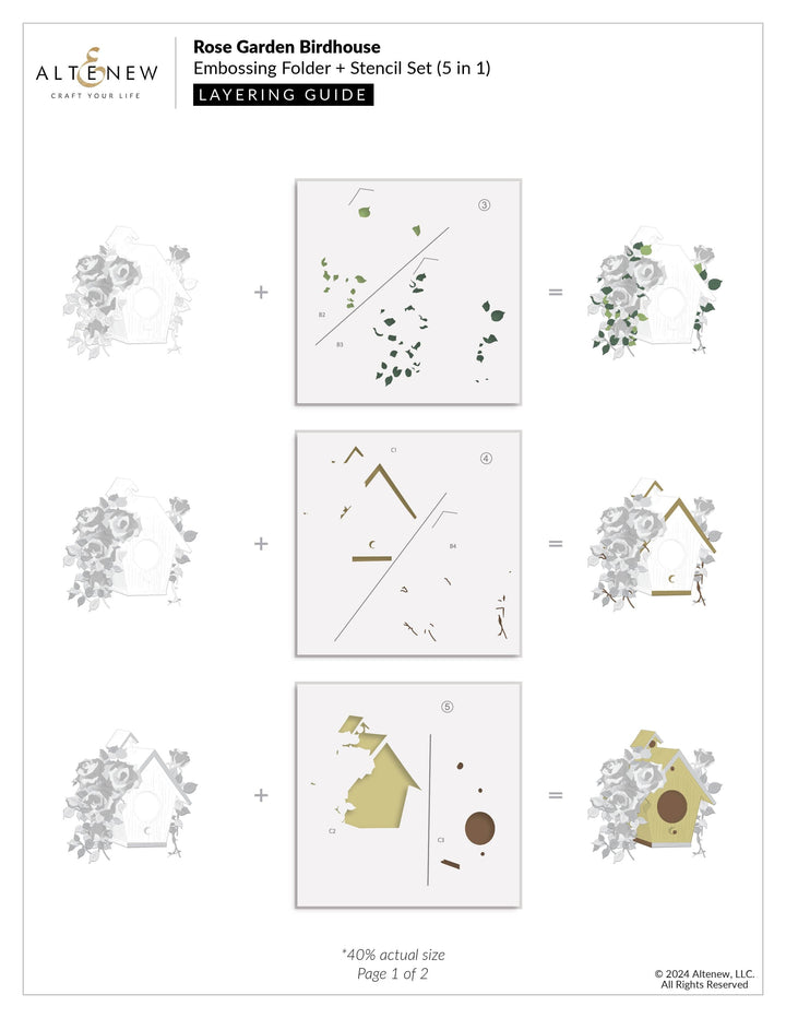 Rose Garden Birdhouse