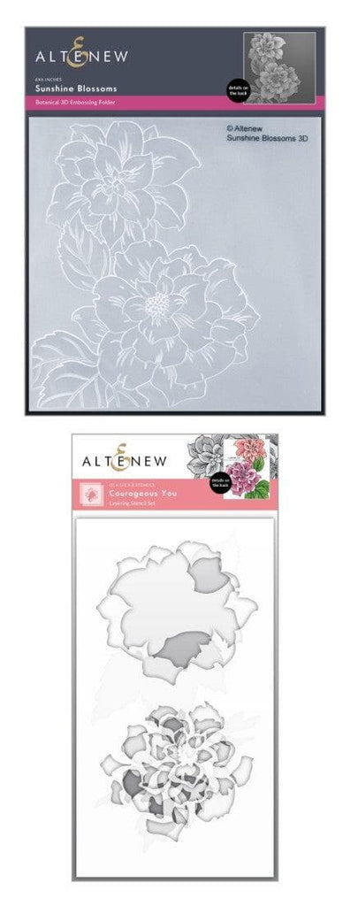  Altenew Vintage Garden Floral Simple Coloring Stencil Set,  Easy Color Blending, Layered Flowers, Stencil and Stamp and Die, Crafting  Bundle, Arts and Crafts : Arts, Crafts & Sewing