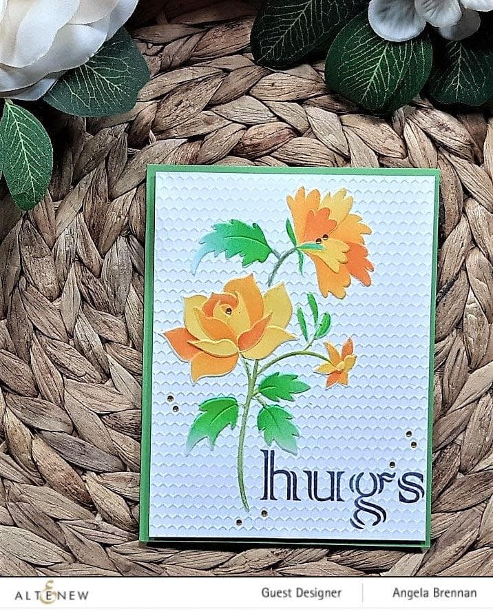 Altenew Stencil & Embossing Folder Bundle Vintage Lace Stencil & Embossing Folder Bundle