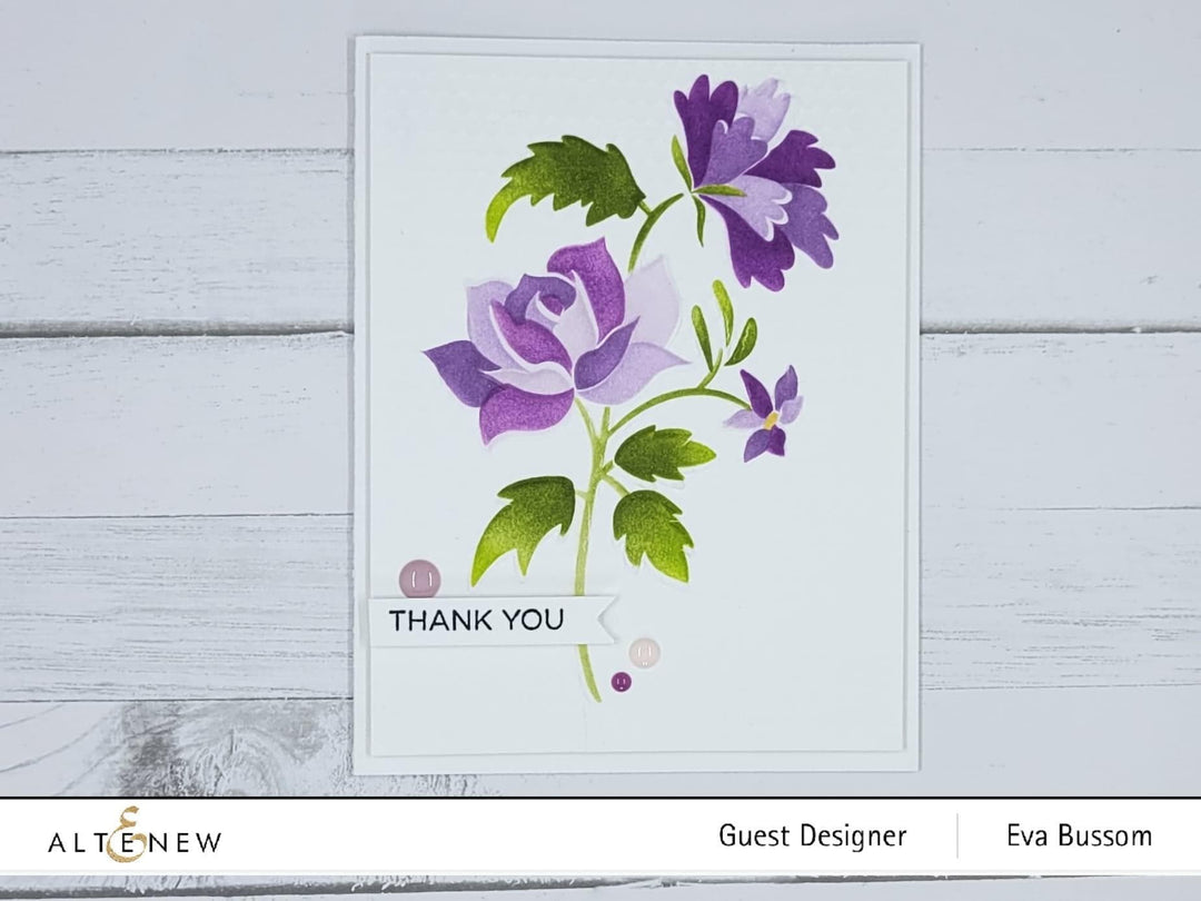 Altenew Stencil & Embossing Folder Bundle Vintage Lace Stencil & Embossing Folder Bundle