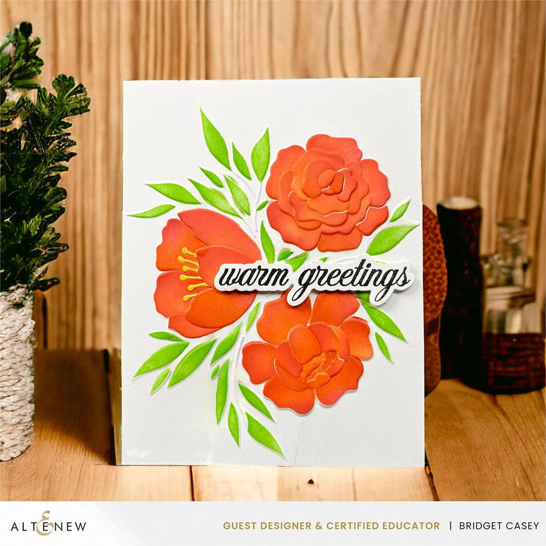 Altenew Stencil & Embossing Folder Bundle Whimsy Motif