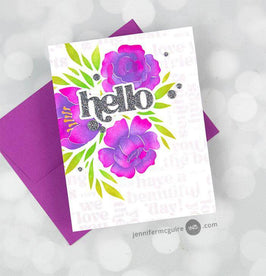 Altenew Stencil & Embossing Folder Bundle Whimsy Motif