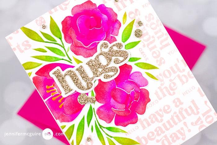 Altenew Stencil & Embossing Folder Bundle Whimsy Motif