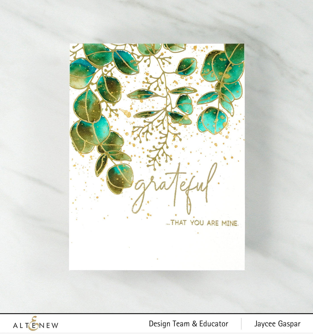 EXP Factors Stencil Eucalyptus Wreath Simple Coloring Stencil