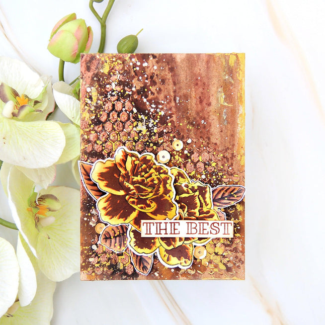 Photocentric Stencil Fine Tulle Stencil
