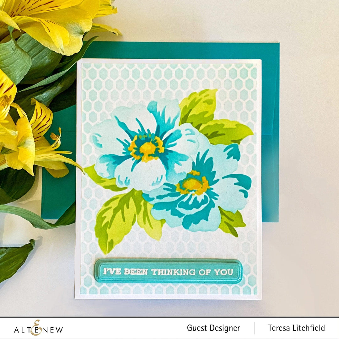 Photocentric Stencil Fine Tulle Stencil