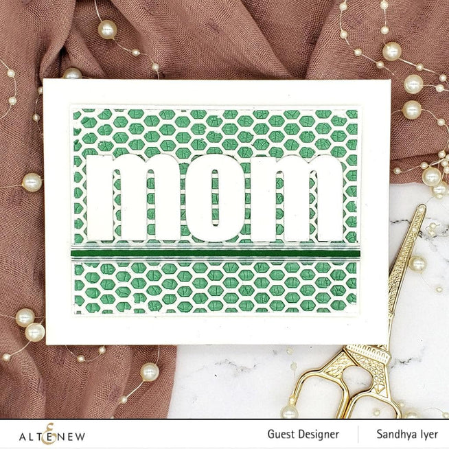 Photocentric Stencil Fine Tulle Stencil